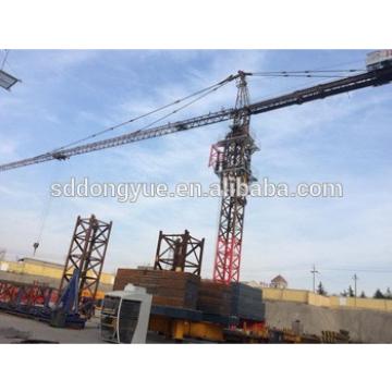 10t second hand used self erecting construction fixed jib tower crane for sale in indonesia