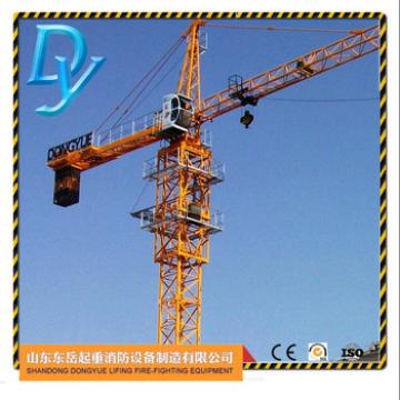TC5612, 56m boom length, 1.2t tip load, 6t chinese tower crane