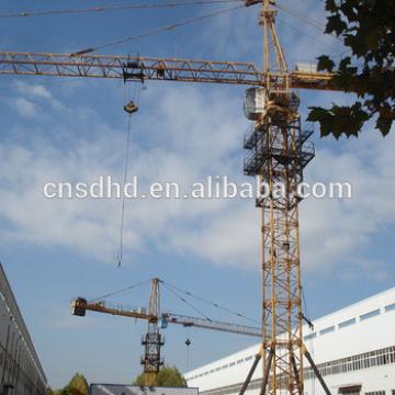 Hongda factory price 6t tower crane lifting construction