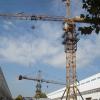 China Moblie Rail QTZ500 Construction Tower Crane For Sale