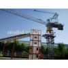 SF180 10t with 50m load 2.4t luffing jib tower crane