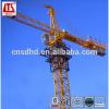 QTZ80 55m jib frequency type tower crane 8t tower crane