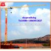 no foundation 2t tower crane fast erecting tower crane