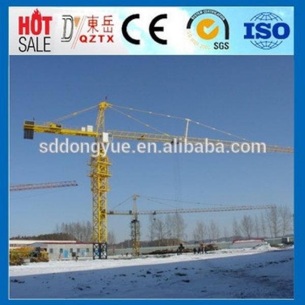 Hydraulic tower crane specification lifting capacity with ISO Certificate QTZ63 5010-4 #1 image