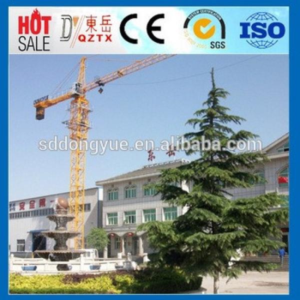 QTZ 80 China Brand Construction Tower Crane Price, Hydraulic Tower Crane ISO9001&amp;CE Approved #1 image