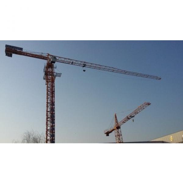 Flat top tower crane construction equipment used for building construction from China #1 image