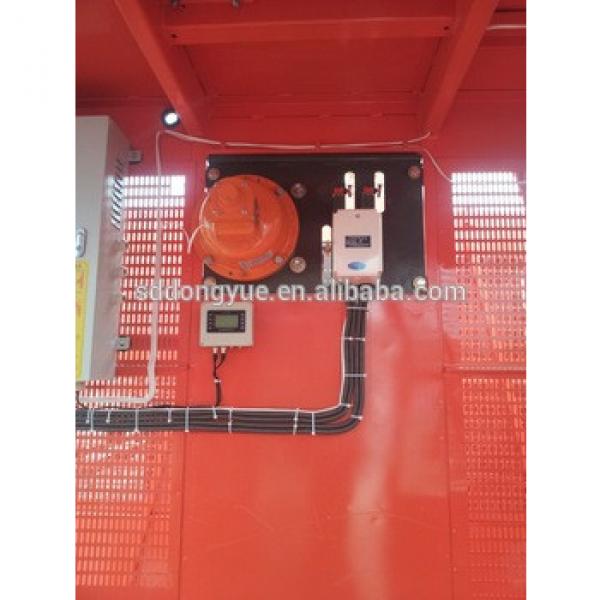 Rack and pinion construction hoist for lifting passengers, materials under high rise building construction site with CE approved #1 image
