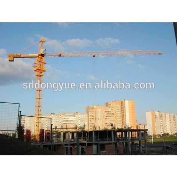 10t self erection construction crane for sale in south-east asia #1 image