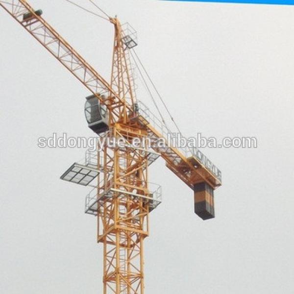 Hydraulic tower crane specification lifting capacity with CE Certificate QTZ63 5010 #1 image