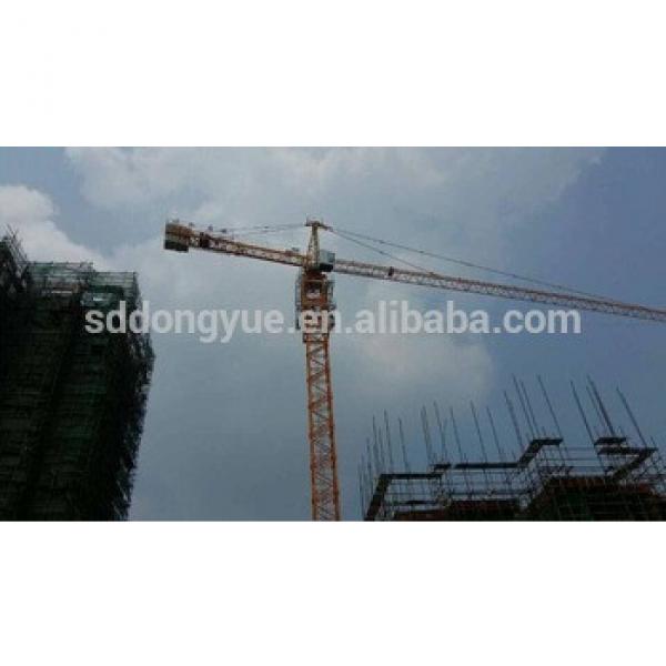 TC6015 tower crane, 1.5t tip load, 60m boom length, 8t china hot sale tower crane #1 image