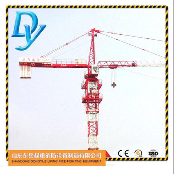 TC6010, arm length 60m, tip load 1.0t, 8t chinese fixed tower crane #1 image