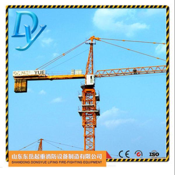 TC5008, 50m arm length, 0.8t tip load, 4t chinese tower crane #1 image