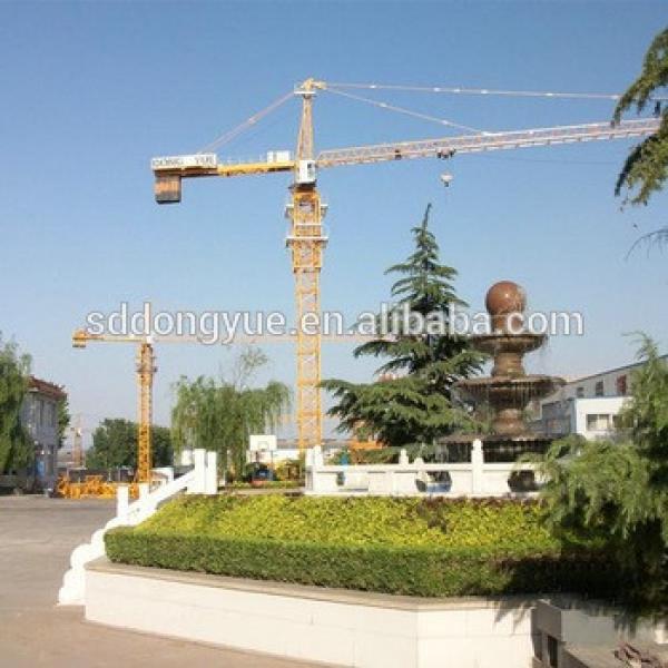 4t small chinese electric self erect tower crane fixed type #1 image