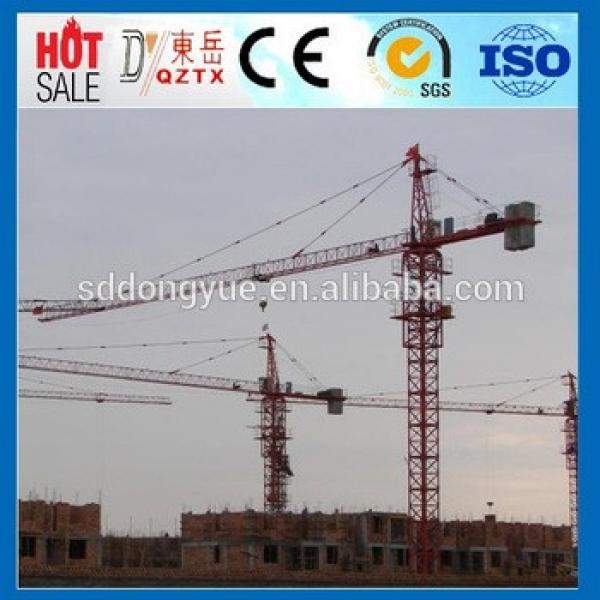 New product Dongyue QTZ6516 10t tower crane price is best #1 image