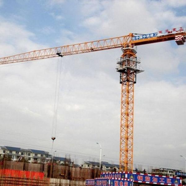 Factory Price Fast Assembly Building Topless Tower Crane #1 image
