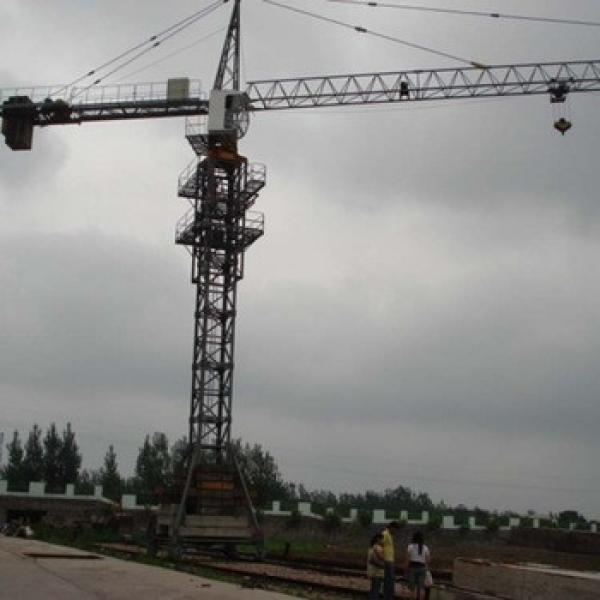 8t Travelling Yellow Tower Crane With High Quality #1 image
