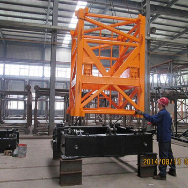 6ton Types Of Inner Climbing Iuffing Tower Crane For Sale #1 image
