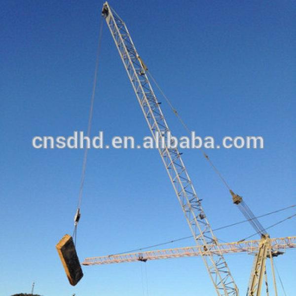 China brand new QTZ roof tower crane boom length specification #1 image