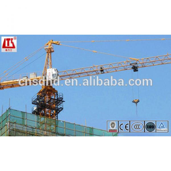 QTZ63 50m jib tower crane 6t tower crane #1 image