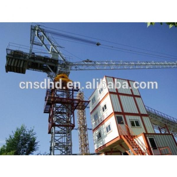 New condition LTC5024 10t luffing tower crane #1 image