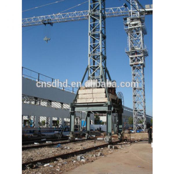 Mobile tower crane with rail, Inside-climbing tower crane #1 image