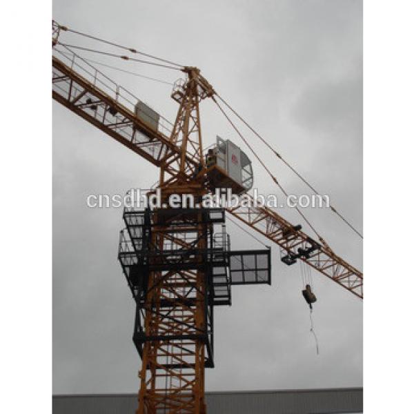 Hongda QTZ80A(6010) Tower Crane 60m Jib Length Tower Crane #1 image