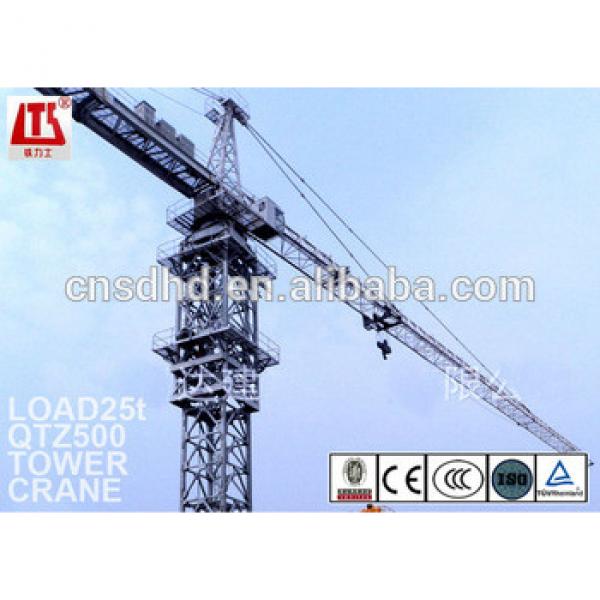 QTZ160 tower crane price,Load 10 ton with CE #1 image