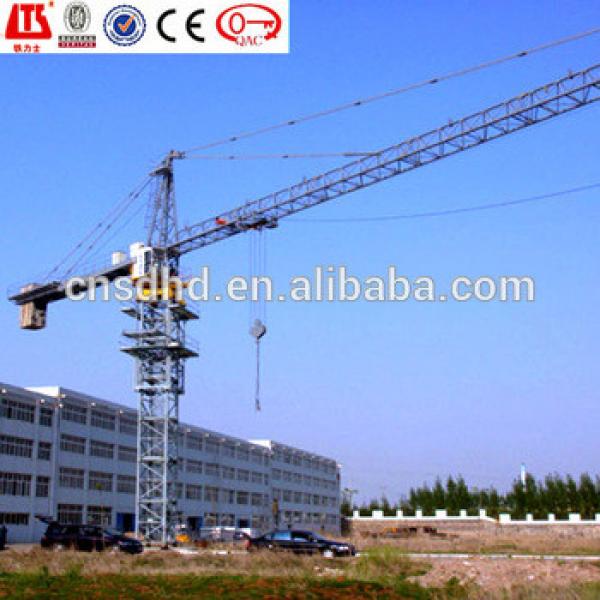 QTZ160 (6018) 10t lifting capacity tower crane mobile tower crane 60m jib length tower crane #1 image
