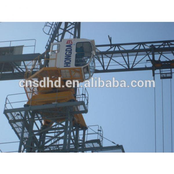 QTZ300 12t lifting capacity tower crane with remote control and frequency converter TC7031 tower crane #1 image