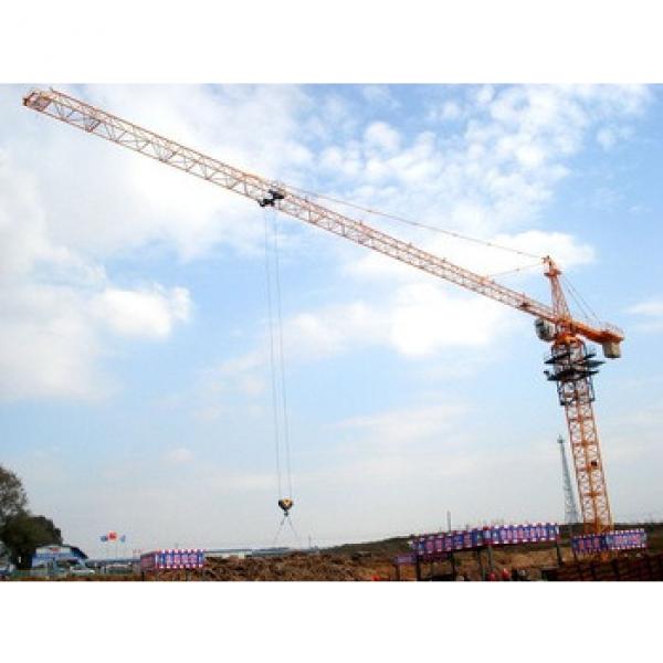 QTZ80 series hongda self raising electric tower crane #1 image