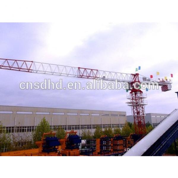 6t topless tower crane 55m jib length crane #1 image