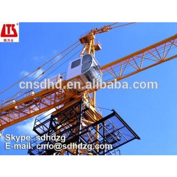 QTZ80 construction tower crane #1 image