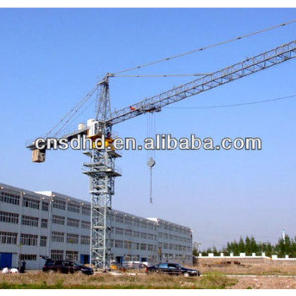 QTZ160 10T hydraulic self-lifting tower crane #1 image